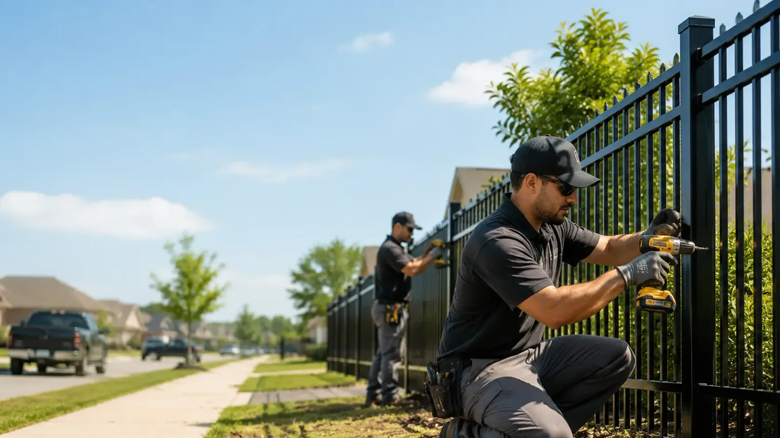 Metal Fence Installation in Hamilton, OH